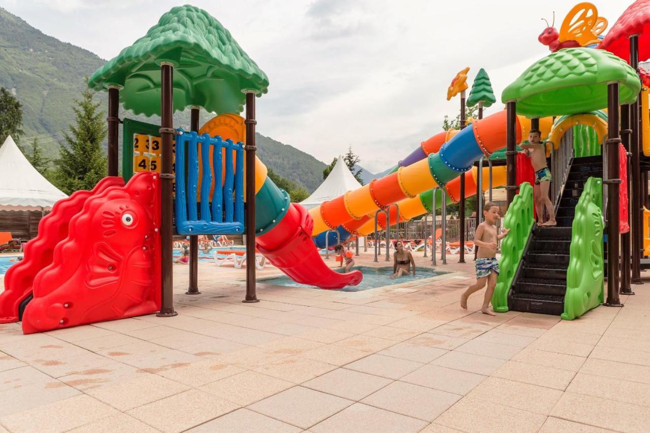 Hotel Camping Le Rochetaillee Grandes Sables Exterior foto